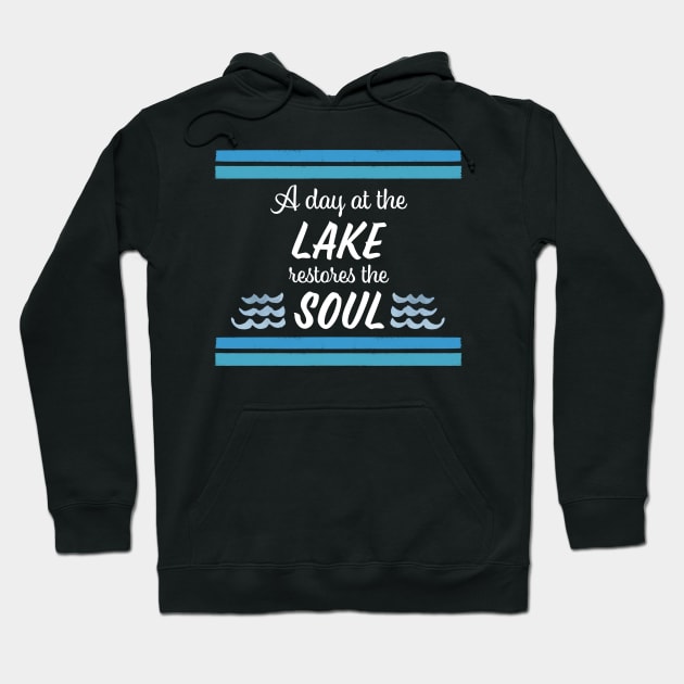 A Day At The Lake Hoodie by SWON Design